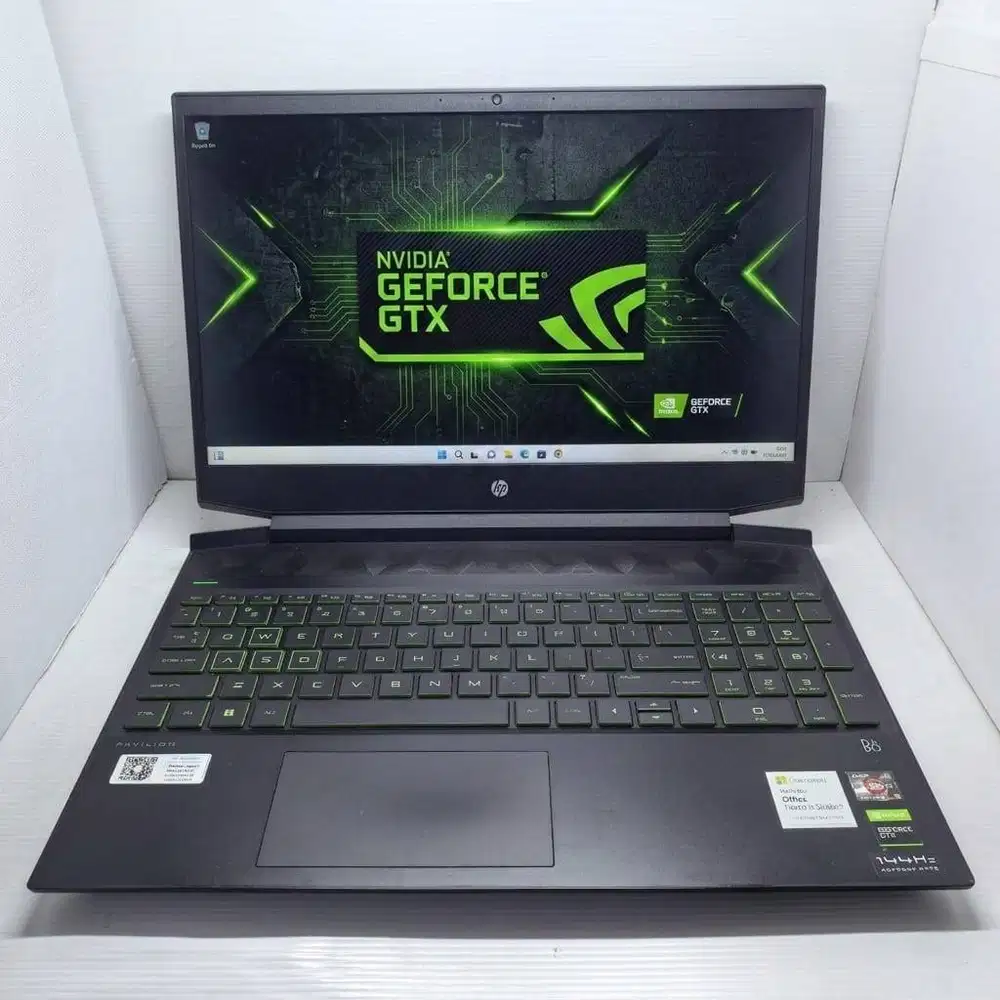 LAPTOP HP PAVILION GAMING 15 - EC2047AX RYZEN 5 GTX 1650 16/512 SSD 14