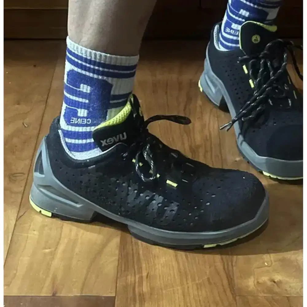 Sepatu Safety Uvex Original Bekas pakai sendiri