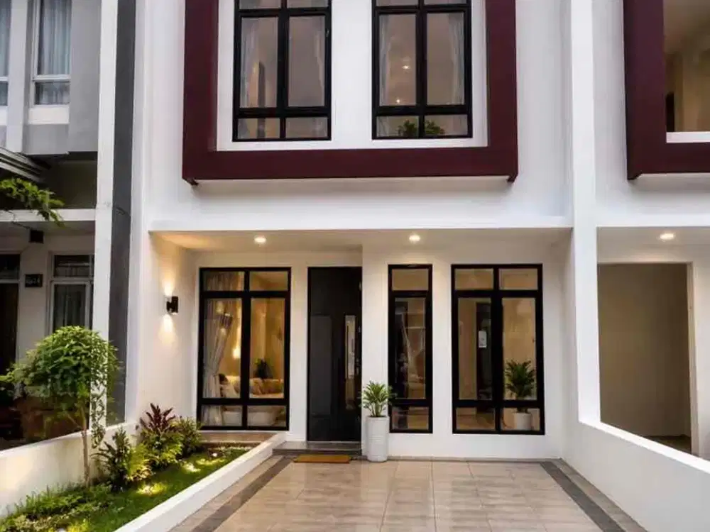 DIJUAL RUMAH BARU DEKAT SATU SAMA HERTASNING MAKASSAR MODERN ESTATE 6x18