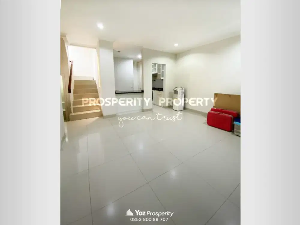 Rumah 3 Lantai Sudah Renovasi dan Furnished Terawat di Cluster Samara Village Selangkah ke Ruko Aniva dan The Hudson Gading Serpong