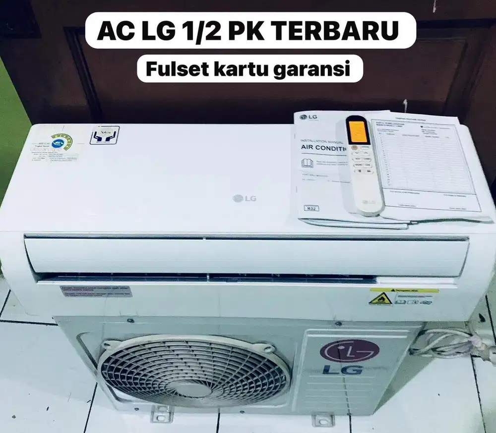 AC 1/2 PK HEMAT LISTRIK & PASANG AC