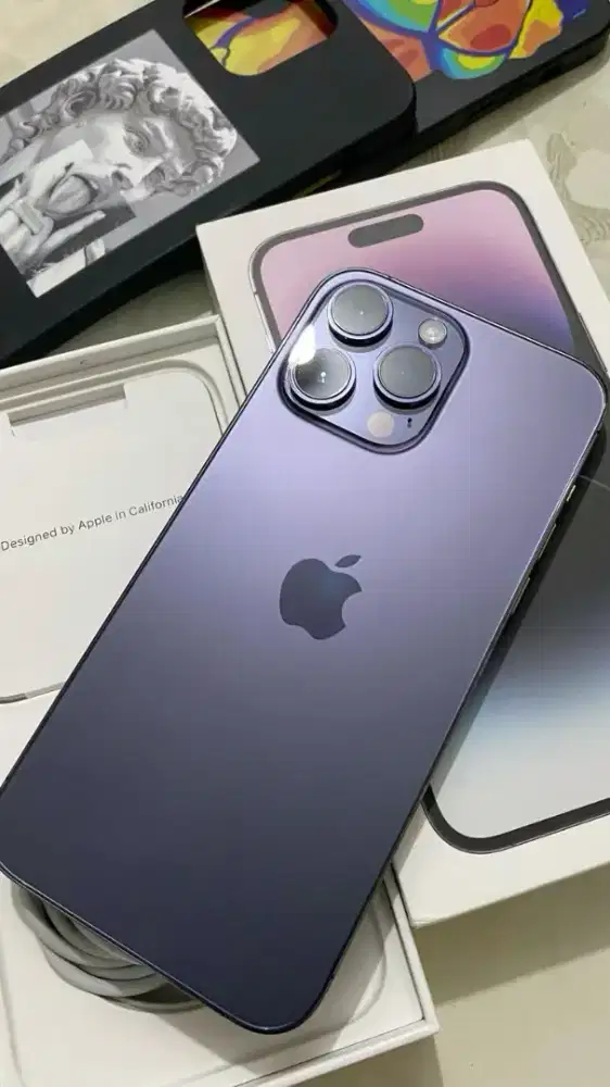 Iphone 14 pro purple 128 ibox