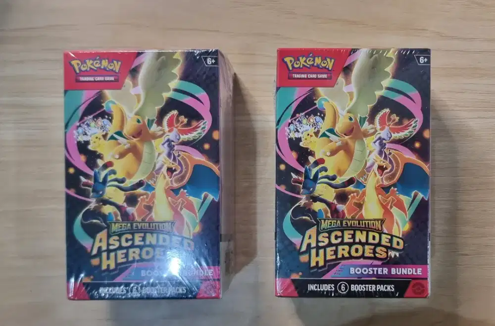 Kartu Pokemon Ori Segel Ascended Heroes Booster Bundle