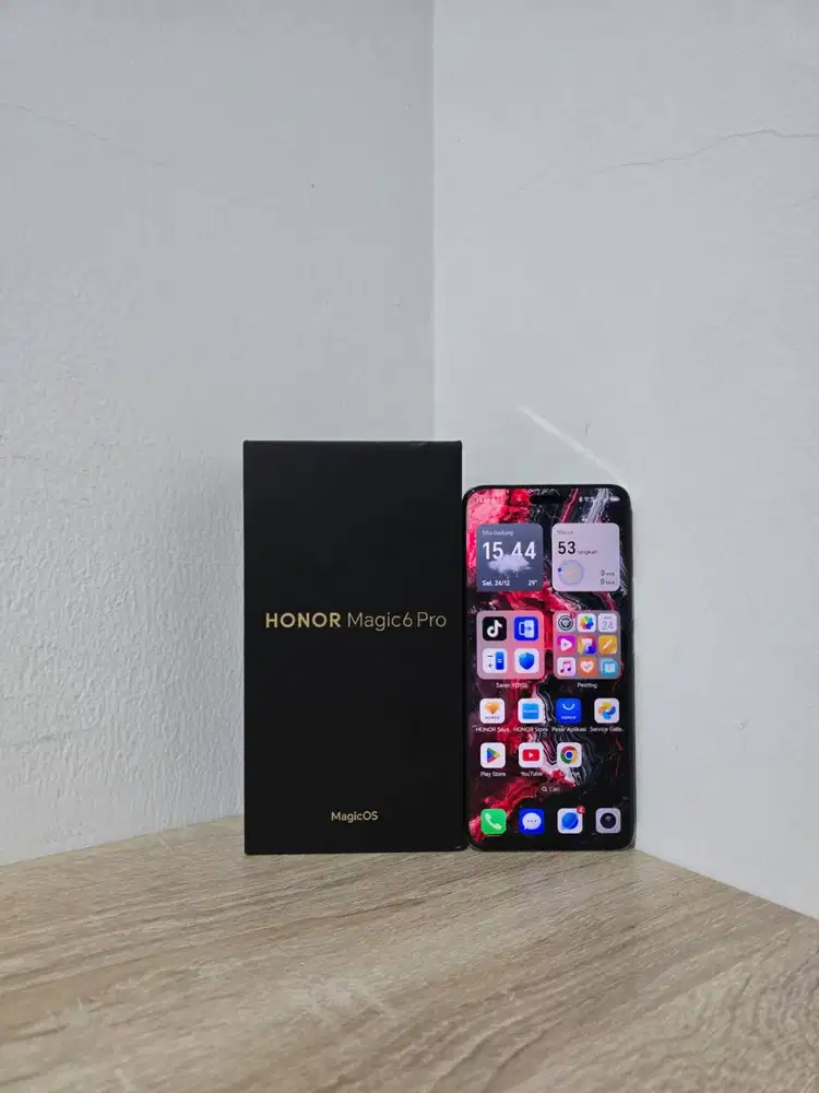 Honor Magic6 Pro 16GB / 1TB IMEI Resmi Beacukai 1000GB Magic 6 Huawei