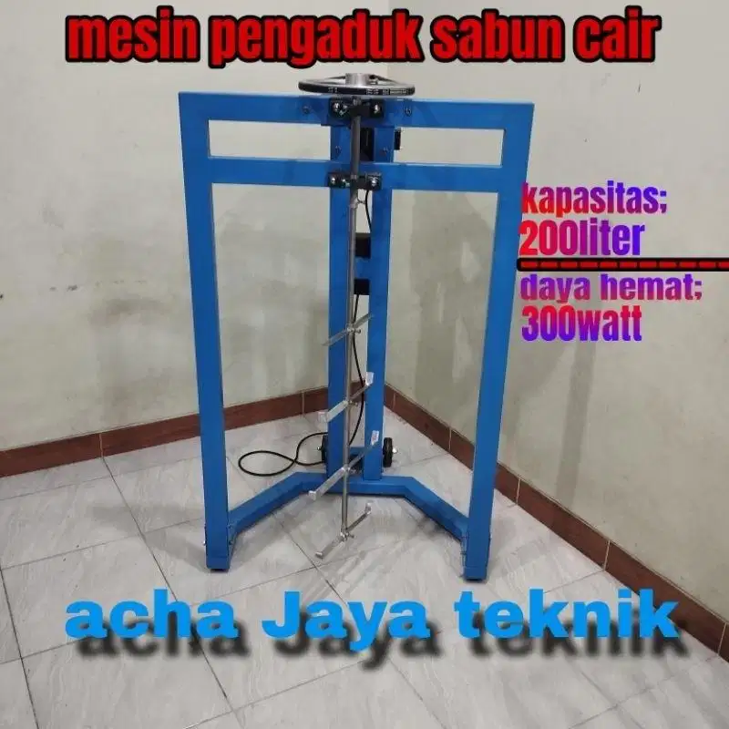 Mesin Pengaduk Cairan 200L
