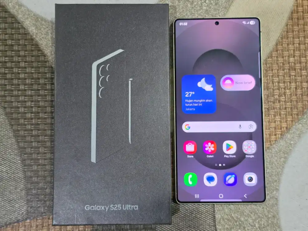 SAMSUNG S25 ULTRA GREEN 512GB|12GB MASIH GARANSI SEIN