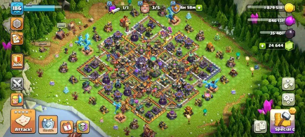 Clash of Clans Town Hall 15