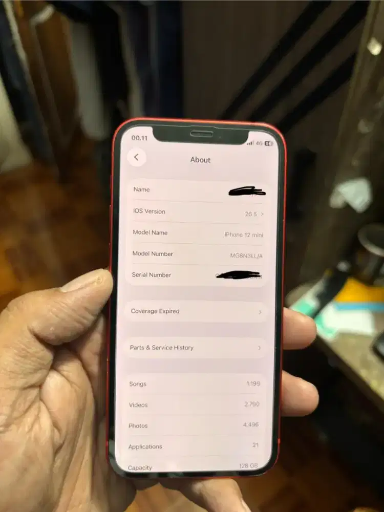 Iphone 12 mini beacukai 128gb