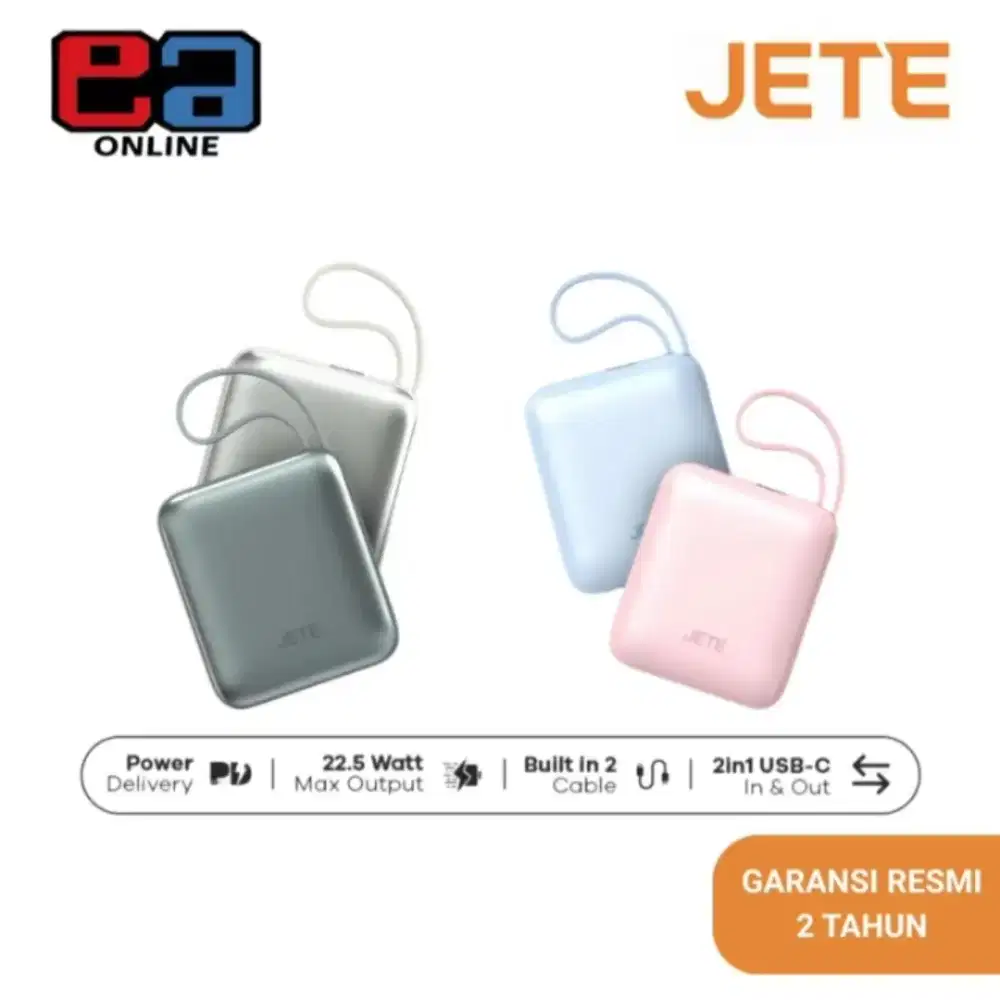 【Sertifikat CCC】JETE B7 Powerbank Fast Charging 10.000mAh / 20.000mAh.