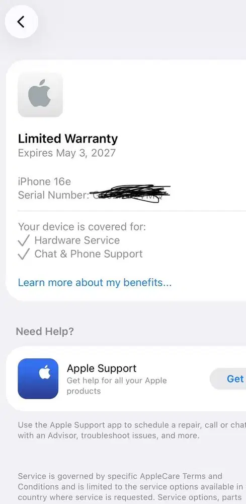 Iphone 16e 128gb like new