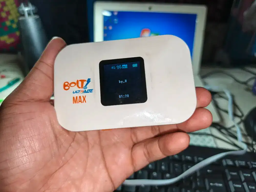 Mifi Bolt Aquila Max 4G Unlock Telkomsel by.u smartfren kuota dan Unli