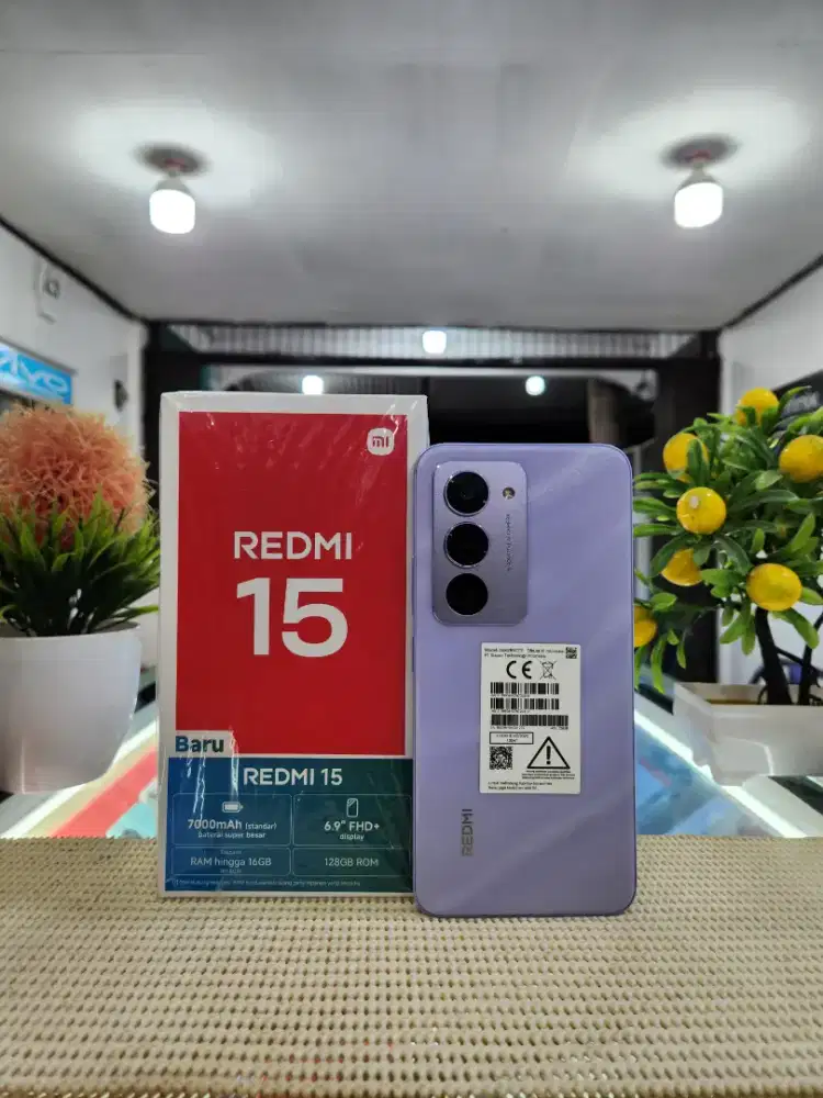 Redmi 15 Ram (8+8) 16Gb/ 256Gb Fullset Mulus Original 100% Like New