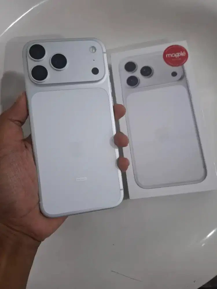 iPhone 17 promax 512gb iBox digimap silver seminggu pakai