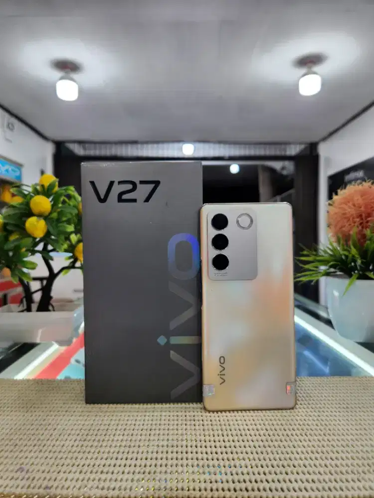 Vivo V27 5G Ram 8+8Gb/ 256Gb Fullset Mulus Original 100% Bergaransi