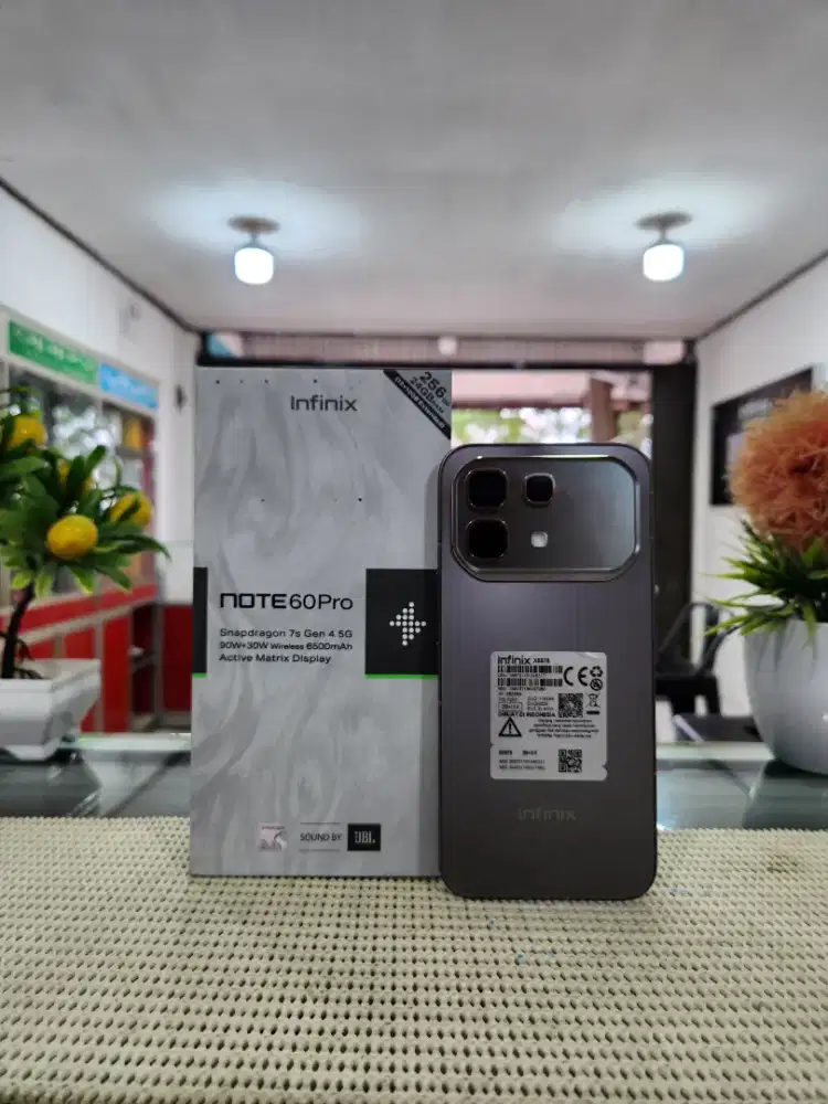 Infinix Note 60 Pro 5G Ram (8+8) 16Gb/ 256Gb Fullset Pemakaian 1 Bulan