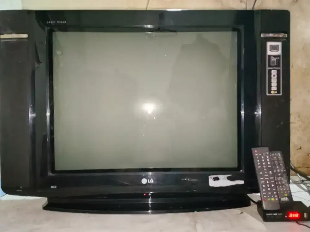 tv tabung slim 29 LG + STB