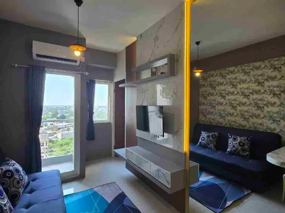 PUNCAK DHARMAHUSADA FULL FURNISH Lantai 7‼️ Apartemen 2BR  Baru Gress Surabaya Timur dekat Unair C