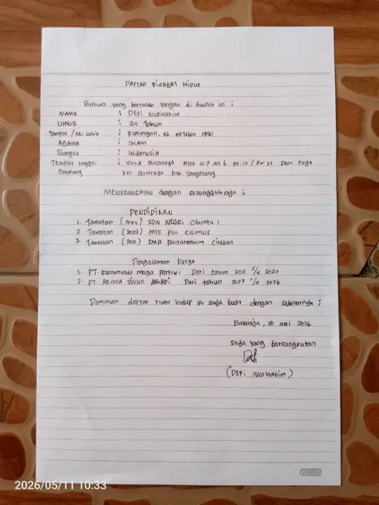 Info loker kerja