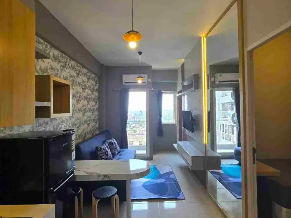 PUNCAK DHARMAHUSADA LANTAI 7 ‼️Baru Gress Apartemen 2BR Full Bangunan Nol Raya Merr dekat Unair C