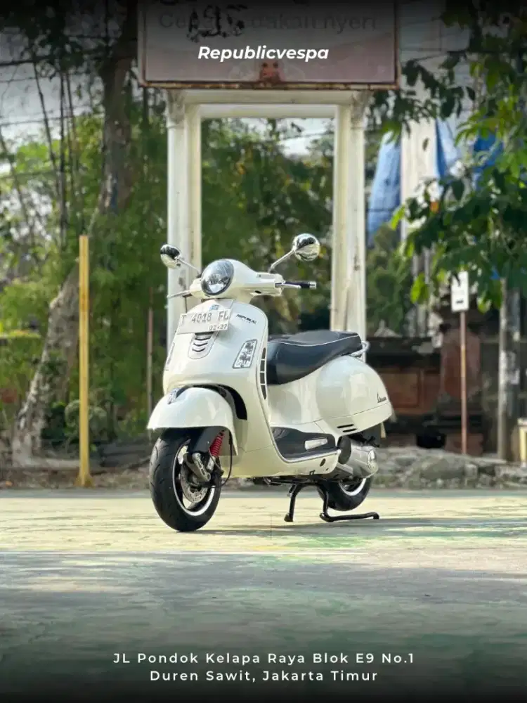DIJUAL VESPA GTS 150 3VIE TAHUN 2016 PERFECT CONDITION