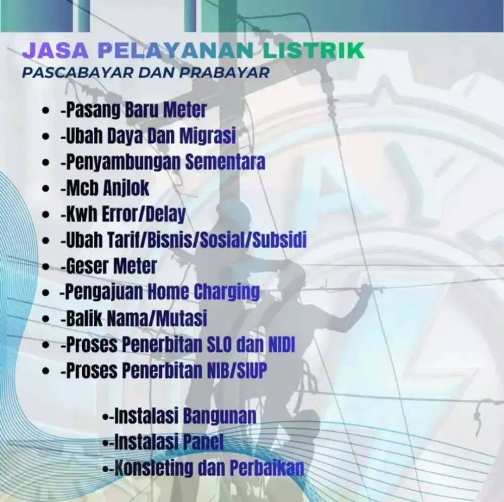 Jasa elektronik & listrik