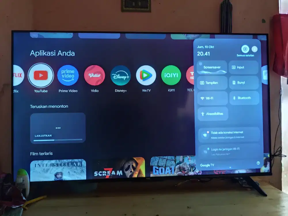 Dijual TV TCL 50 inch