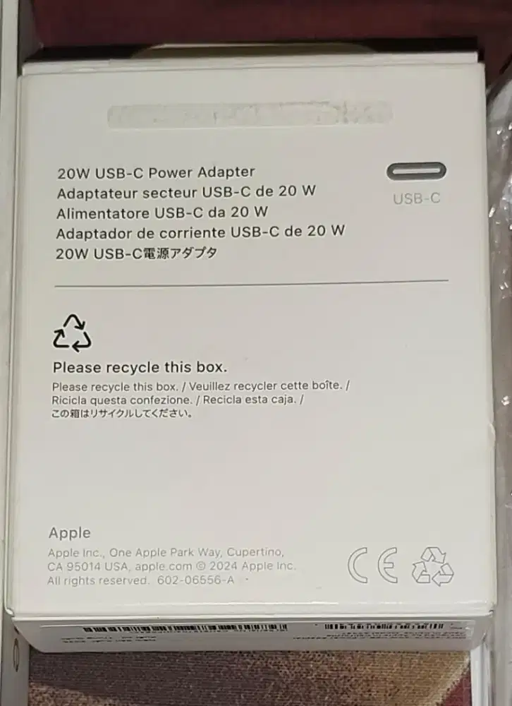 Charger ori iphone