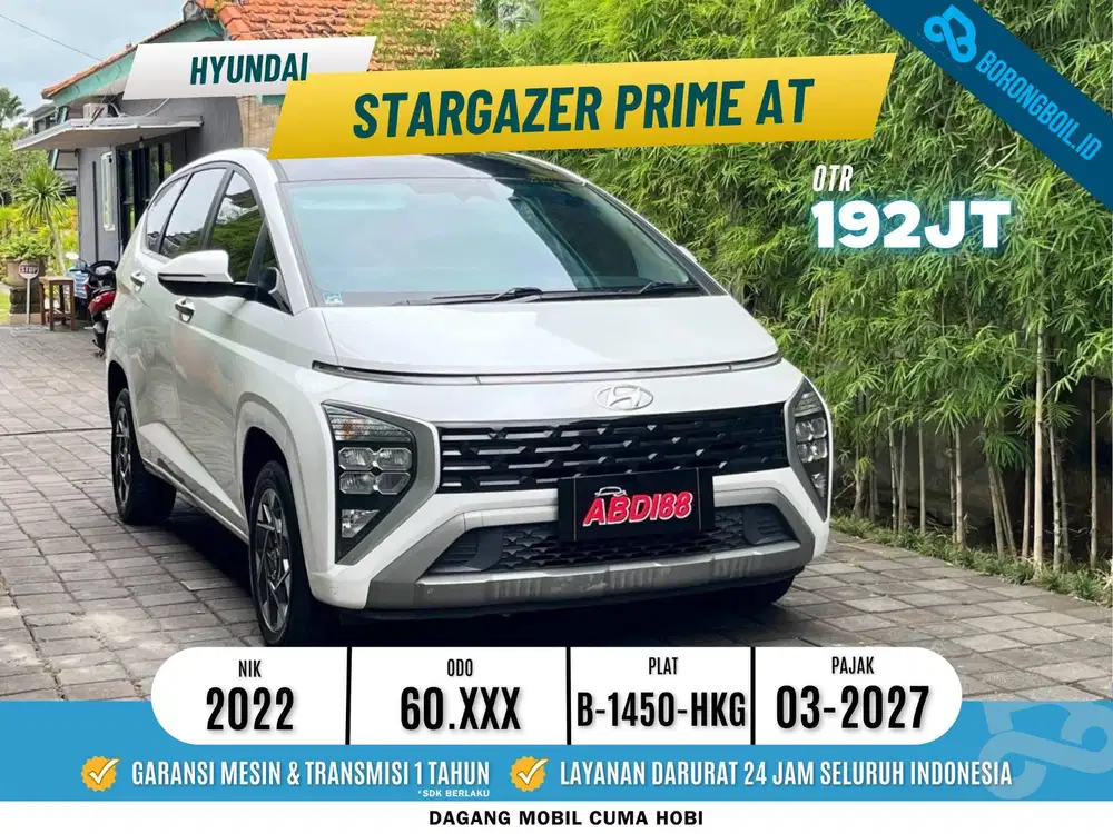 Hyundai Stargazer Prime 2023 PMK - service record