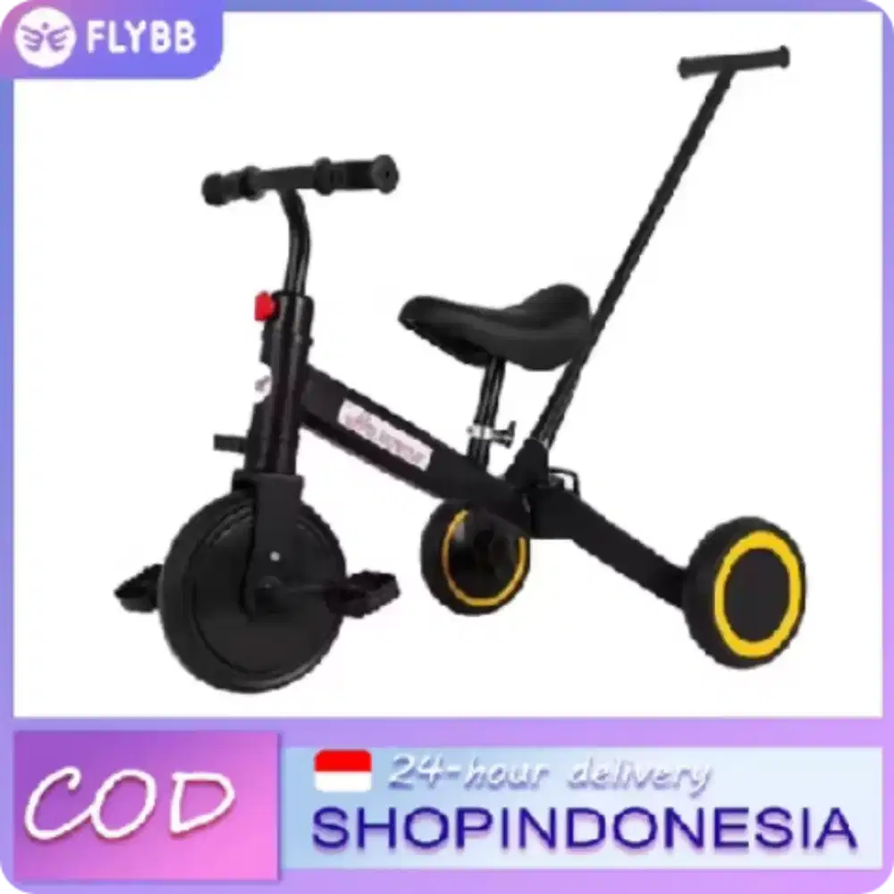 [Garansi 30 hari]Flyborn Mainan Sepeda Anak 3 Roda 2in1 Anak Balance.