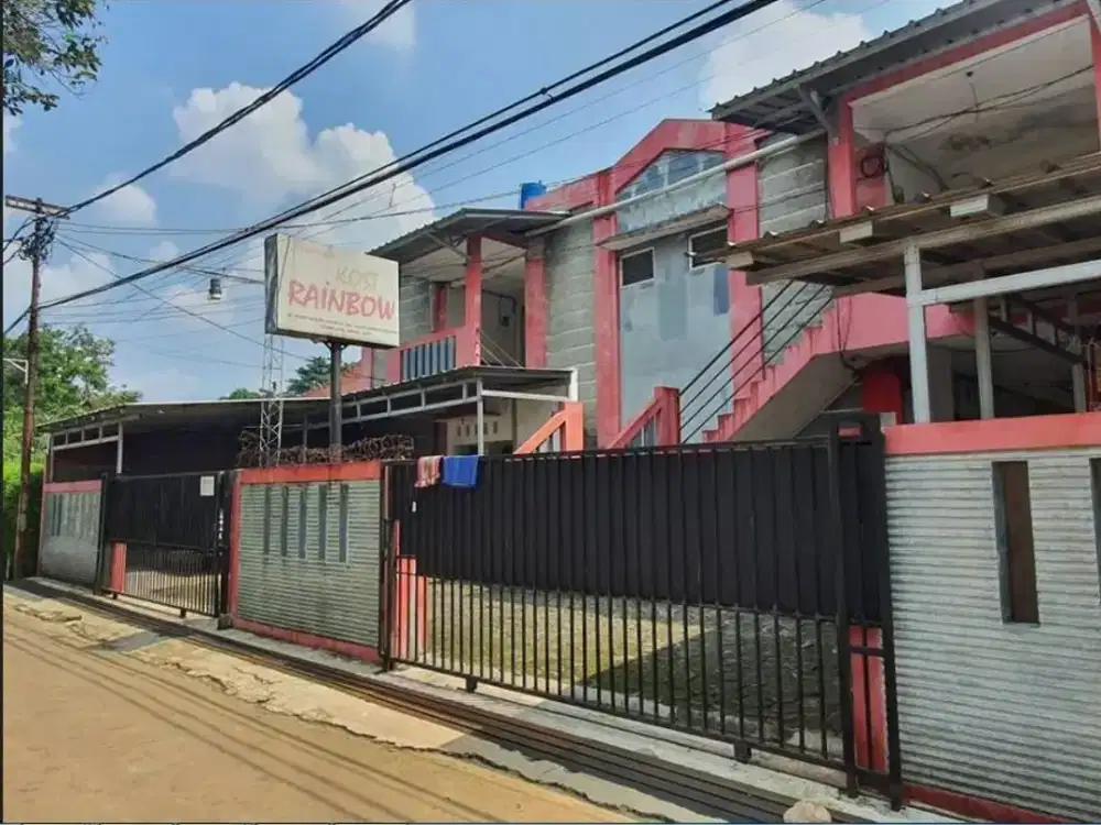 Rumah Kost Strategis 80 Kamar Belakang Kampus Gunadharma Kelapa Dua
