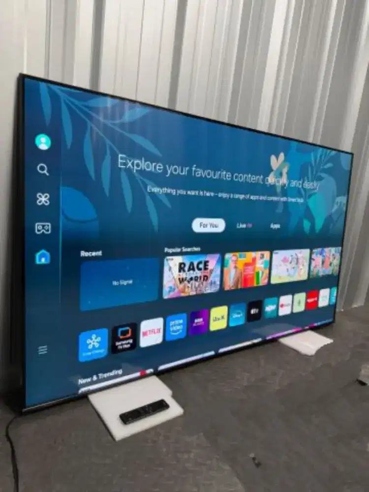 Tv Samsung 65 inci Smart tv/Android tv 4K UHD HDR 65CU8000 Super Slim