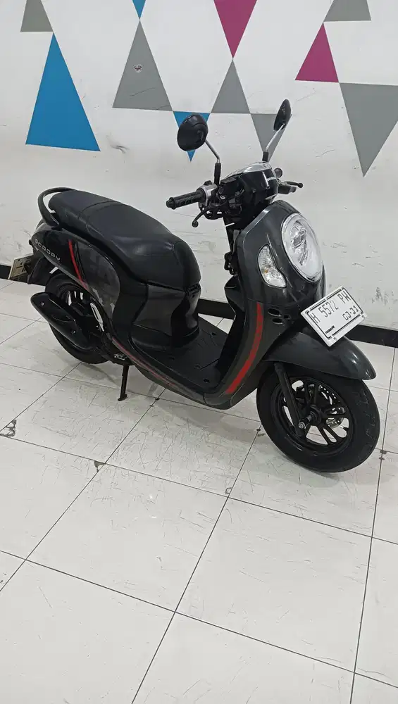 Honda New Scoopy Sporty 2021 Dp.500 ribu