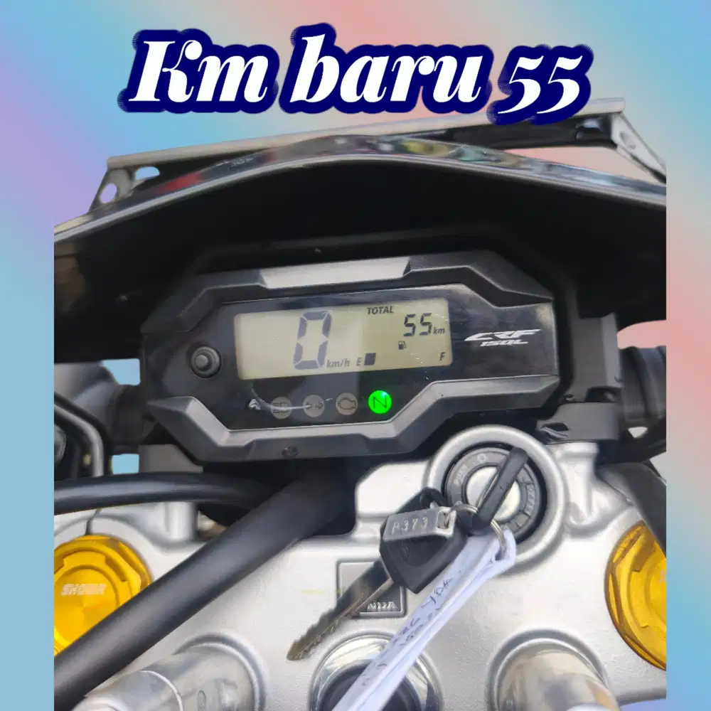 Km 55‼️ spt baru Honda CRF 150 L (KTP daerah bs kredit) 150L
