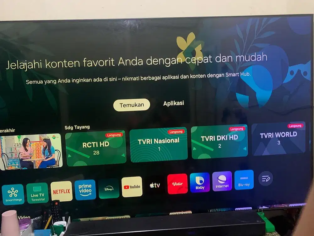 Tv led samsung 75 inch