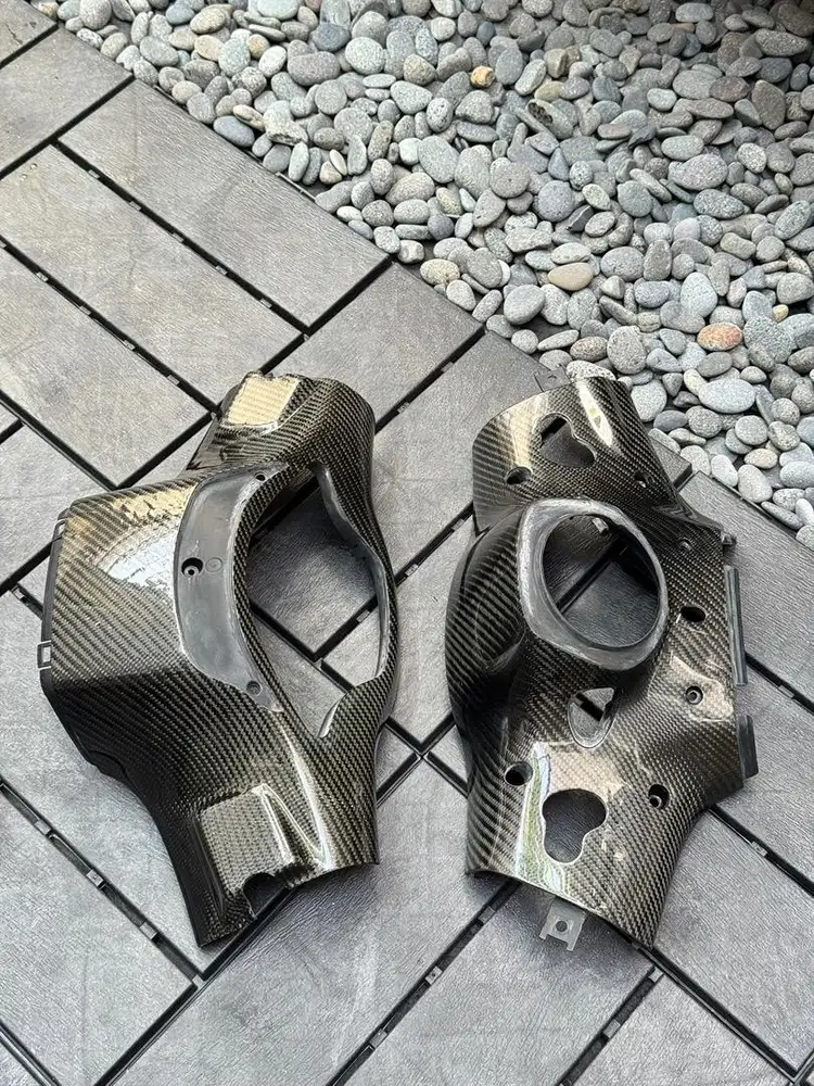 Cover Headlamp Carbon Original Vespa Sprint