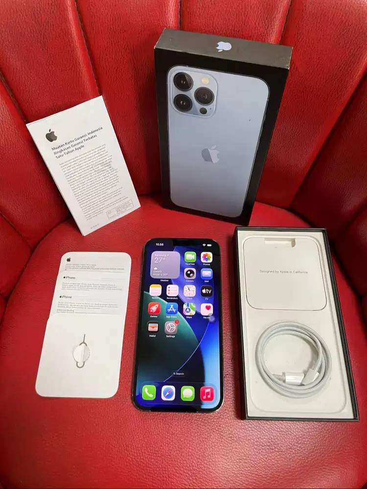 iPhone 13 Pro Max 1tb Sierra Blue iBox PA/A Fullset ORI