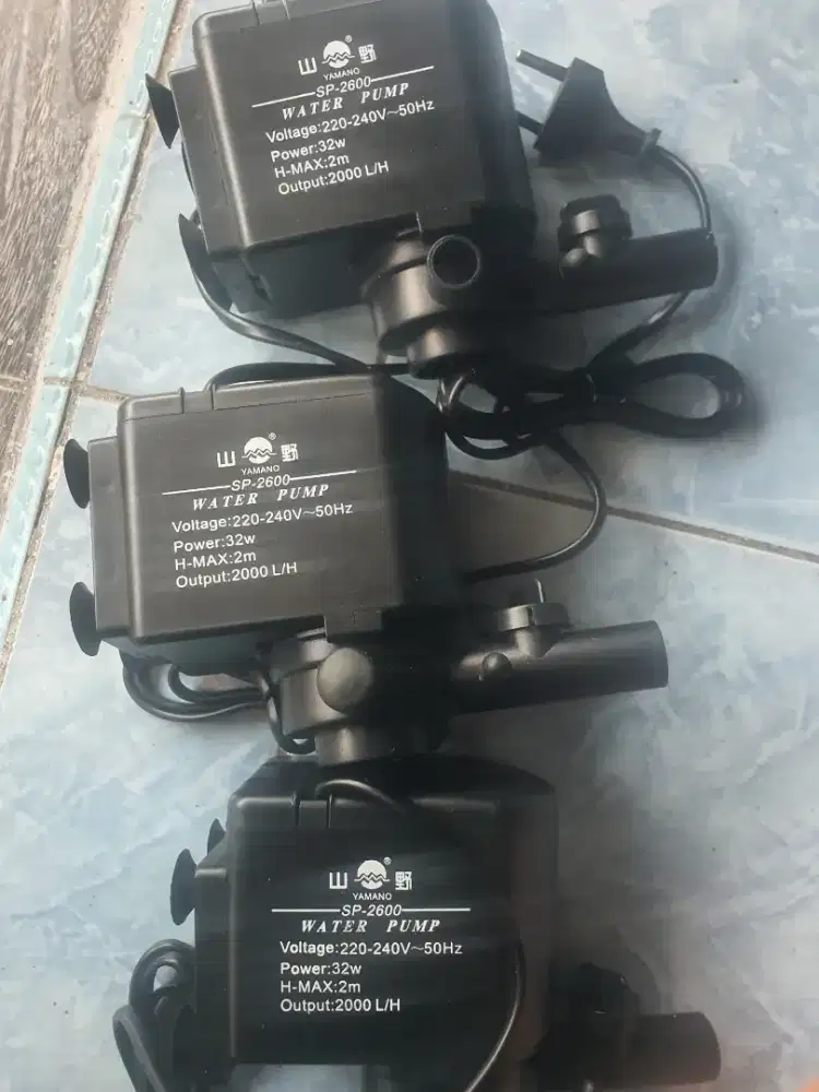 Pompa aquarium yamano 3 pcs power 32 watt