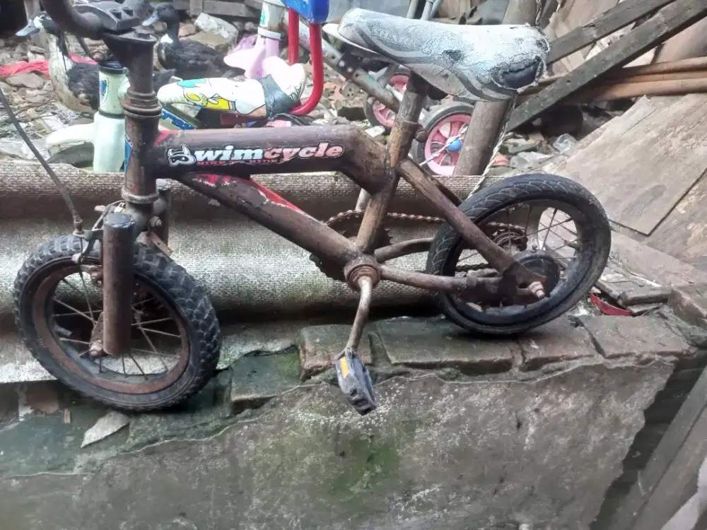 Speda anak ukuran 12 apa adanya jual aja