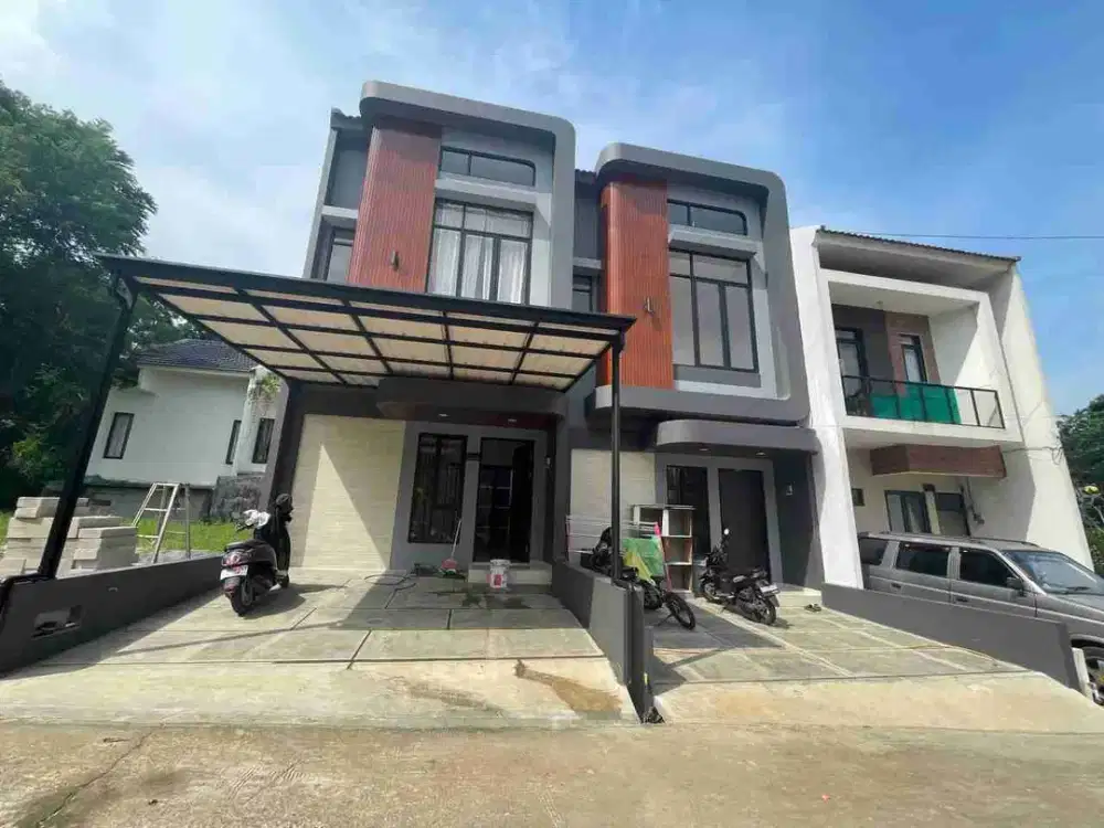 Jual rumah baru ready dkt saung angklung udjo komplek green padasuka Bandung