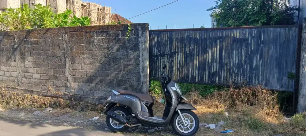 Jual tanah kosong sudah tembok keliling di Jl Pidada Ubung Denpasar