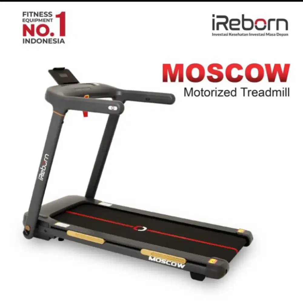 Treadmill Elektrik iReborn Moscow M1 Alat Fitness Gym Olahraga Rumahan