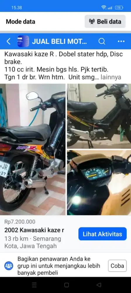 Kawasaki Kaze r th 2002