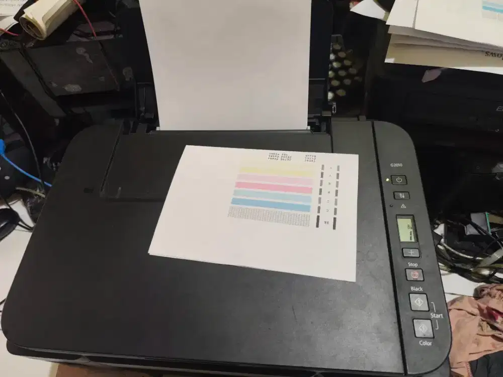 Canon g2010 prin scanner copy siap pake all normal