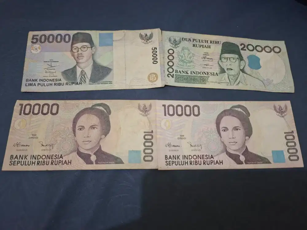 Dijual uang kertas dan uang koin kuno
