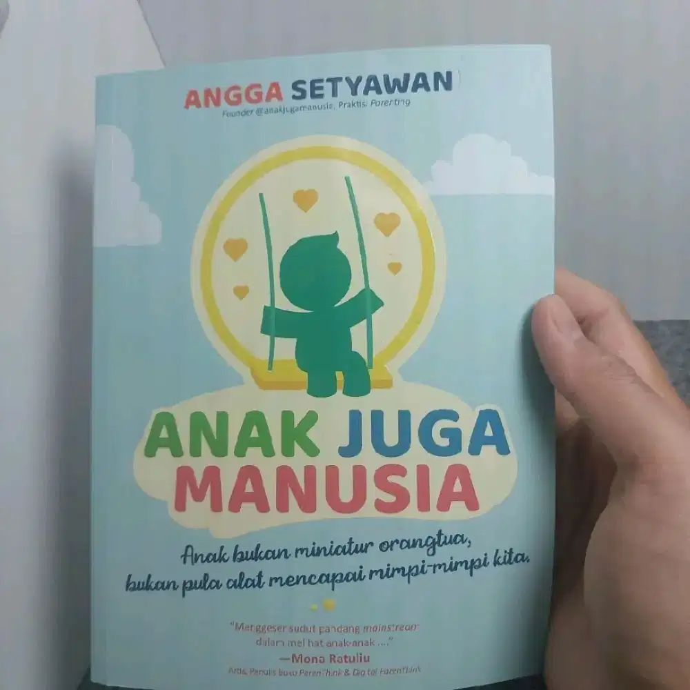 Buku Anak Juga Manusia - Preloved Original