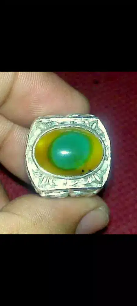 BATU AKIK MOTIF MATA UNIK ALAMI
