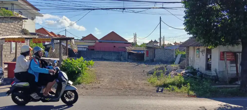 Tanah premium 20 meter dari jalan raya tukang badung renon denpasar