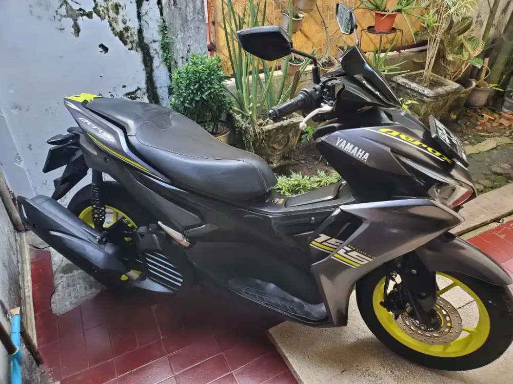 Yamaha New Aerox 155 Connect Abu-abu 2022 Low km