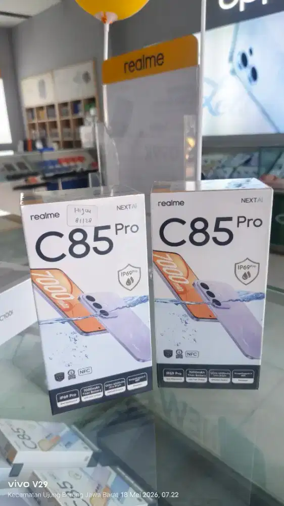Realme C85 PRO 8+16/128gb NFC AMOLED Baru spesial promo