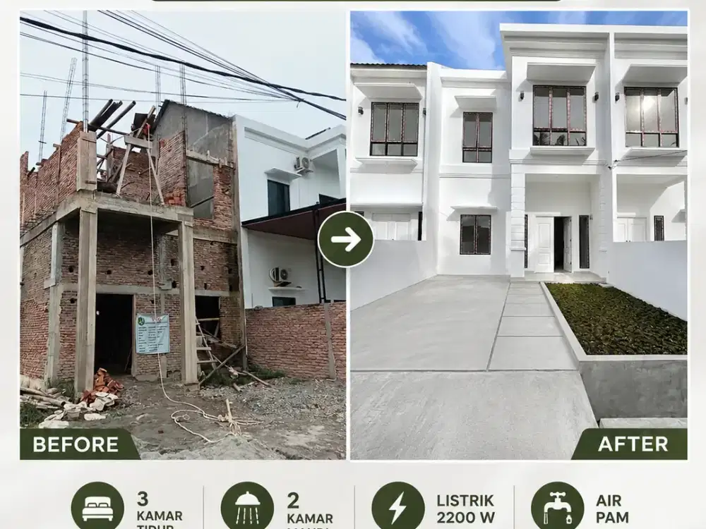 Mawar Cluster Padang Bulan Rumah Baru Dekat USU Harga Terbaik Lokasi Paling Strategis